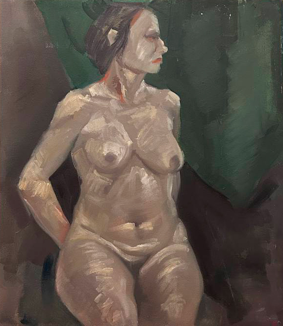 Nudo seduto #1