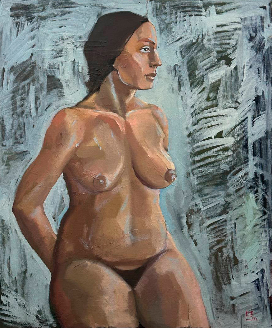 Nudo seduto #2
